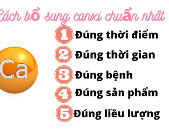 Bà bầu nên uống canxi vào lúc nào để đạt hiệu quả cao nhất?