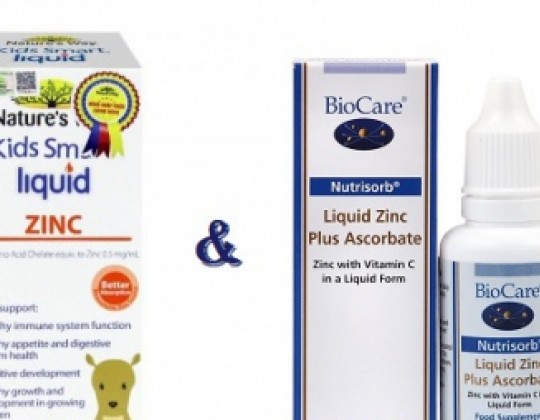 So sánh kẽm Biocare Zinc của Anh và kẽm Nature’s Way Kids Smart Liquid Zinc của Úc – Loại nào dùng tốt hơn?