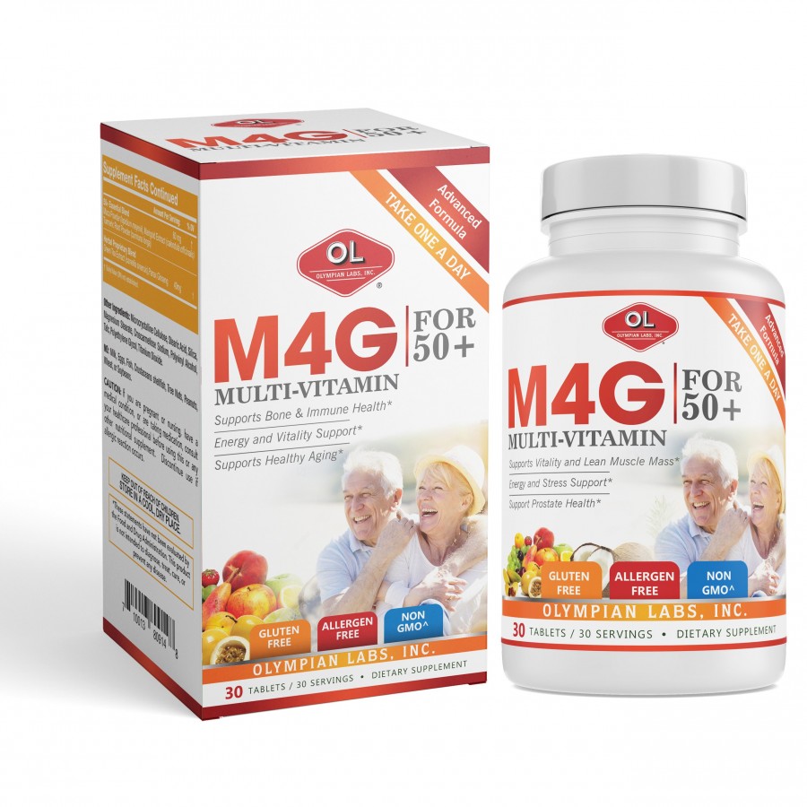 M4G Multi-Vitamin For 50+ - Bổ sung vitamin và khoáng chất cho người trên 50 tuổi