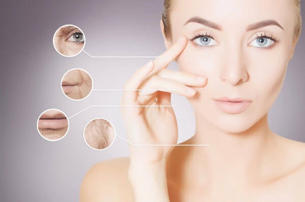 Biểu hiện dễ thấy nhất của việc thiếu collagen là làn da kém săn chắc, xuất hiện nhiều nếp nhăn