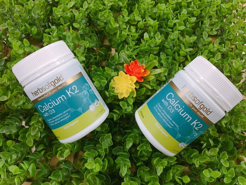 Herbs Of Gold Calcium K2 with D3