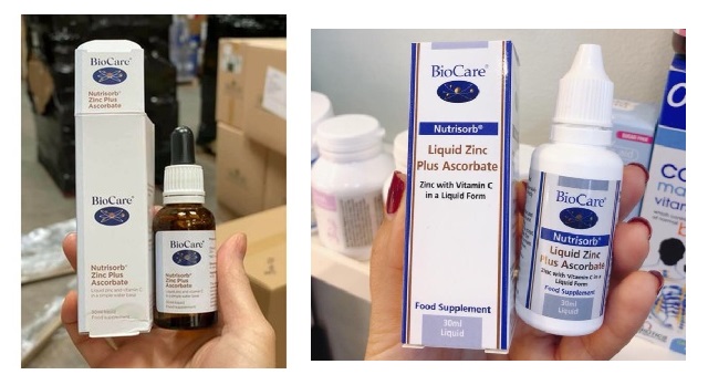 Kẽm Biocare Zinc của Anh