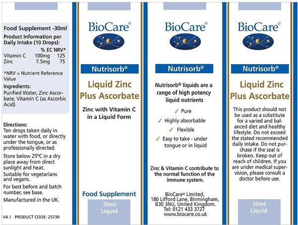 Kẽm Biocare Zinc của Anh