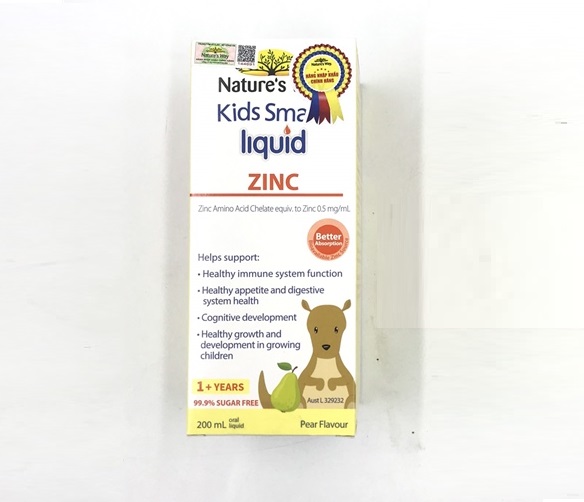 Kẽm Nature’s Way Kids Smart Liquid Zinc của Úc
