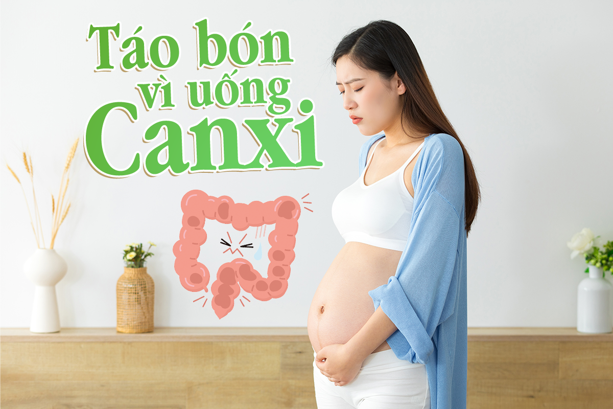Mẹ bầu bổ sung canxi gì để không nóng trong táo bón