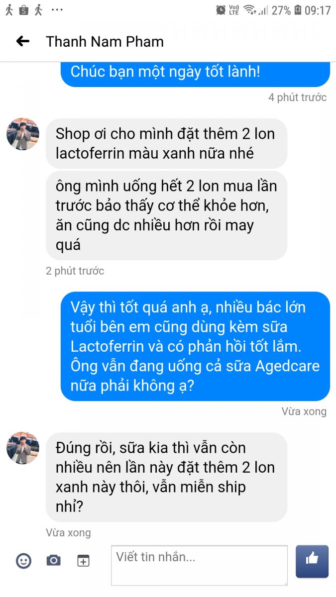 Không phải là thuốc nhưng tác dụng của lactoferrin thì không thể phủ nhận