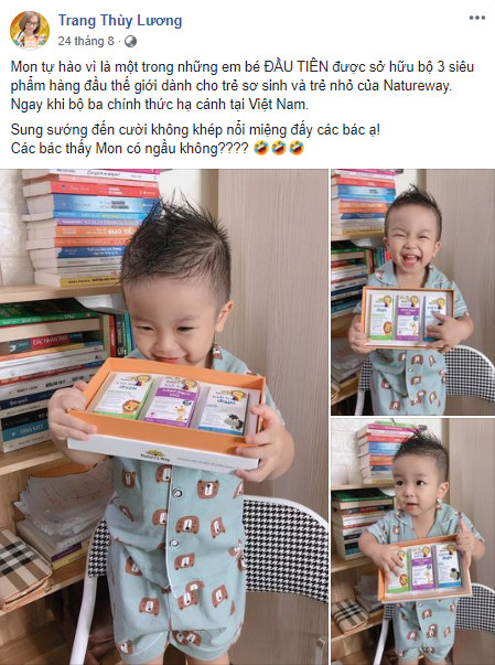 Những chia sẻ đến từ mẹ Lương Thùy Trang
