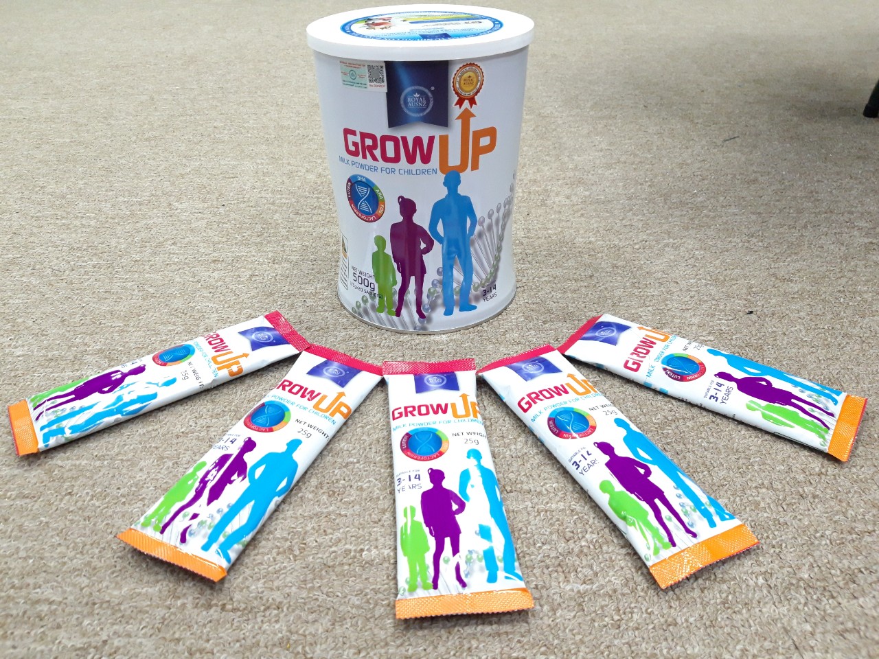 Sữa Hoàng Gia Úc tăng chiều cao Grow Up