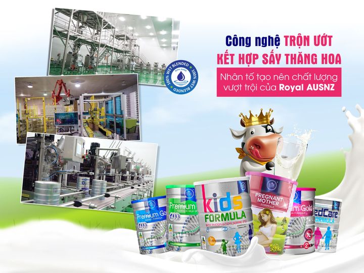 CÔNG NGHỆ SẢN XUẤT CỦA SỮA HOÀNG GIA CHO BÀ BẦU LÀ GÌ?