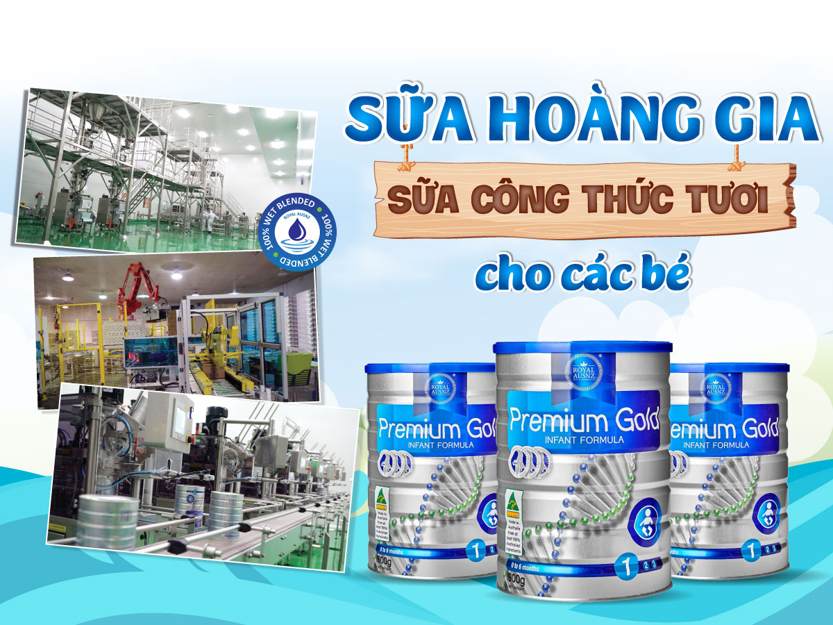 Sữa Hoàng Gia Úc số 1 – Công thức dinh dưỡng toàn diện cho trẻ từ 0-6 tháng tuổi