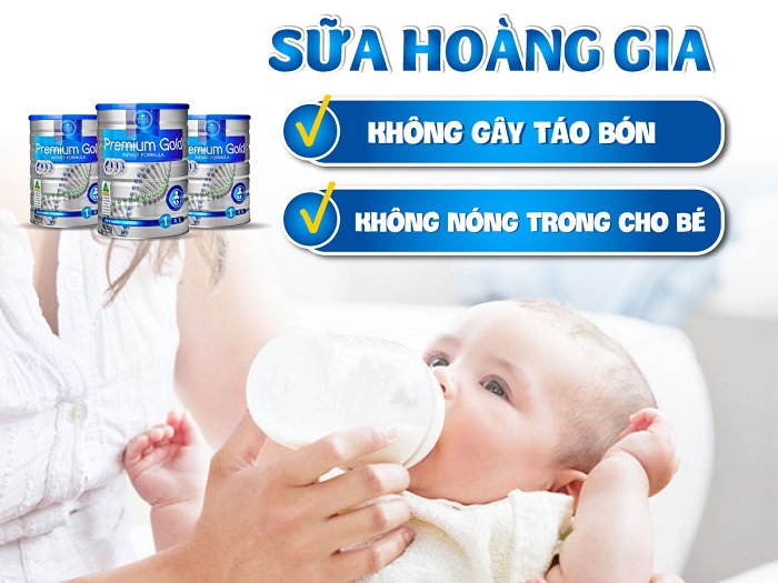 Sữa Hoàng Gia Úc số 1 – Sữa mát không gây nóng trong, táo bón, lại dễ uống