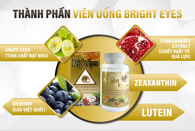  Bright Eyes Vitamin For Life viên uống bổ mắt