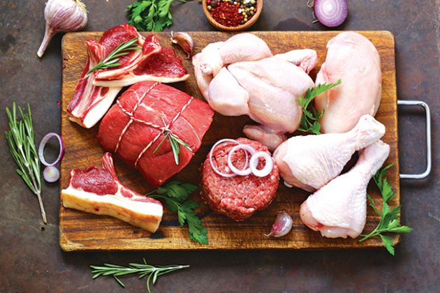 Thịt đỏ và thịt gia cầm