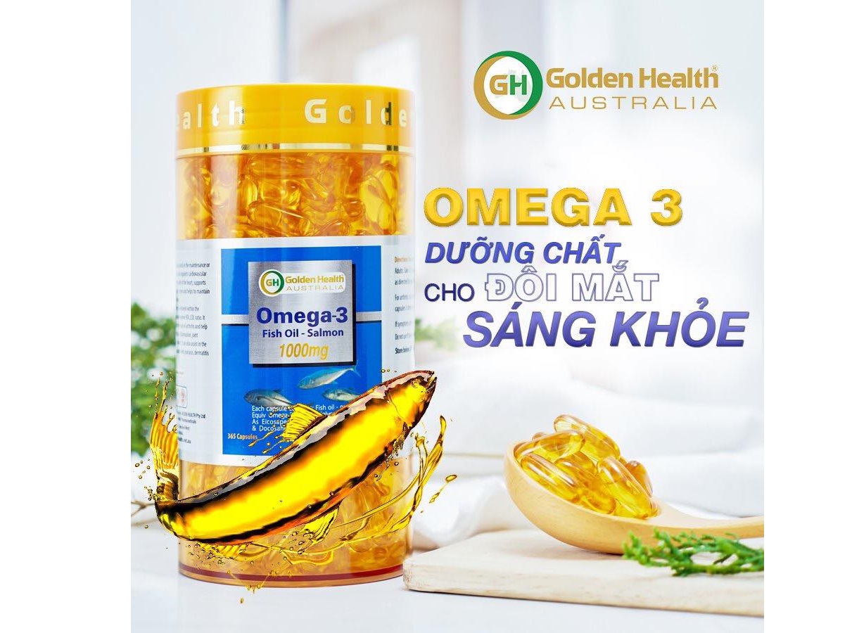 Thực phẩm chức năng Fish Oil của Golden Health