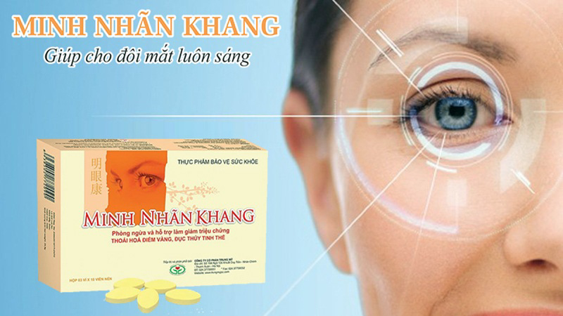  Minh Nhãn Khang viên uống bổ mắt