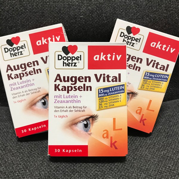  Viên uống bổ mắt Doppelherz Augen Vital Kapseln