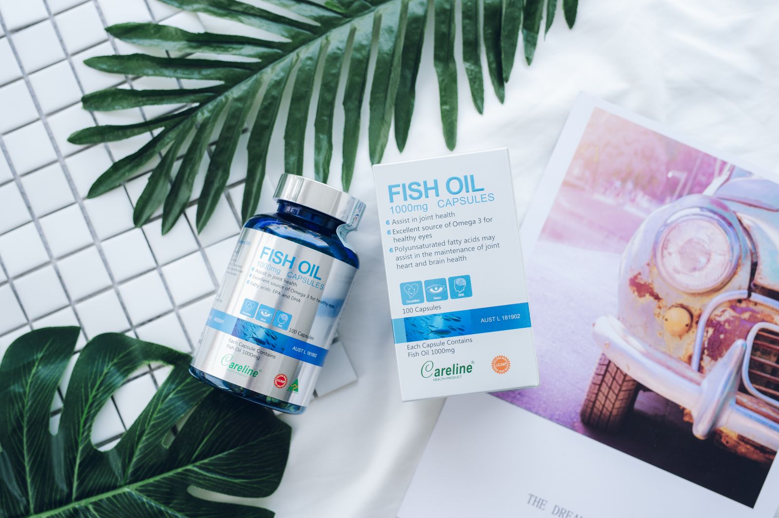  Careline Fish Oil viên uống bổ mắt