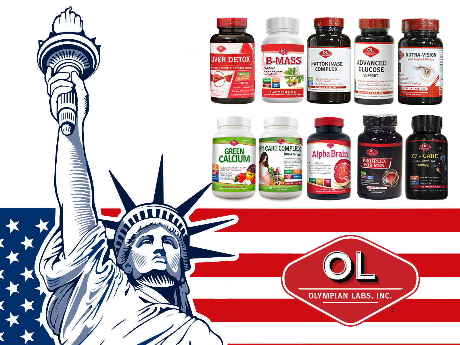 Green Calcium có tốt không - Sản phẩm của thương hiệu Olympian Labs