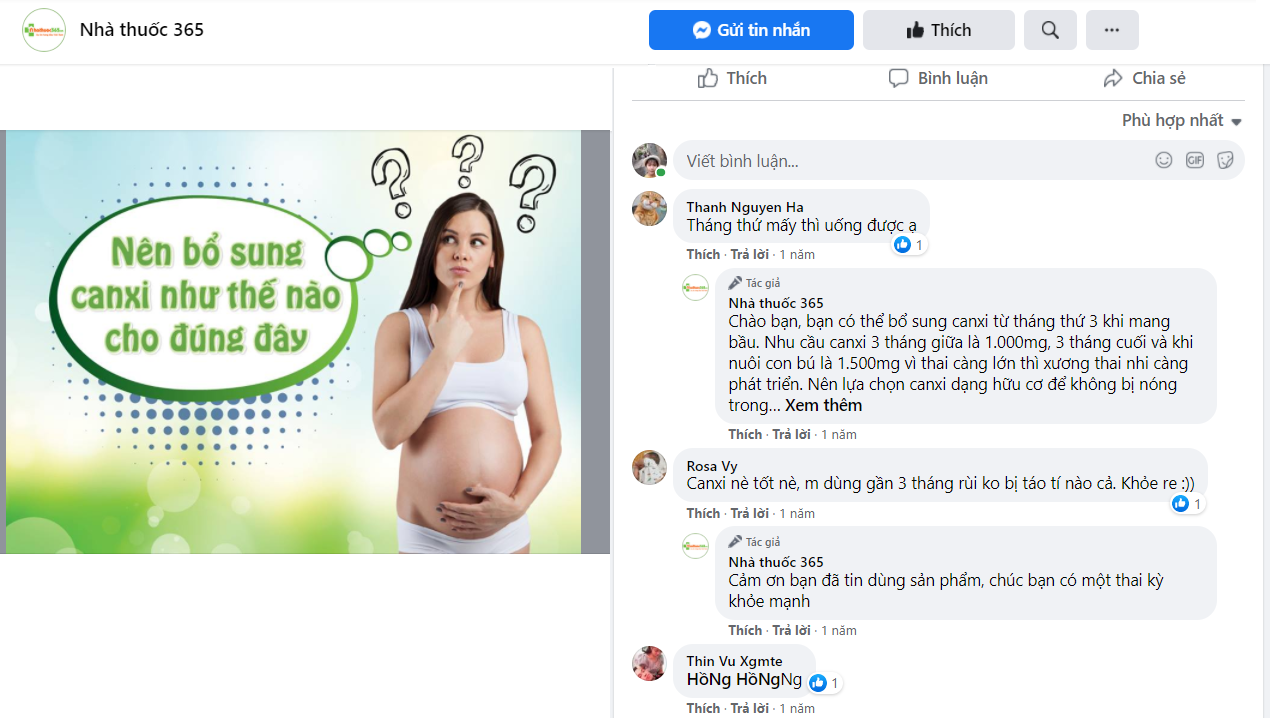 GreenCalcium có tốt không - Feadback của khách hàng - 1